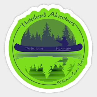 Solo Paddler Sticker